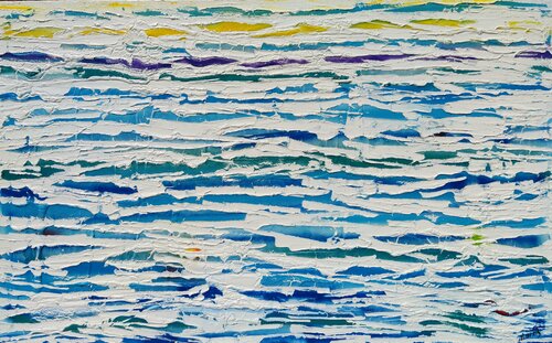 Mar en primavera di Joan Llaverias, Pittura in vendita su Singulart