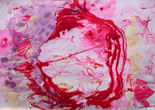 Sueño rosa par Joan Llaverias, Œuvre sur papier en vente sur Singulart