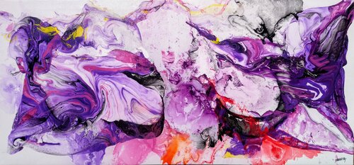 Ibiza purpura par Joan Llaverias, Peinture en vente sur Singulart