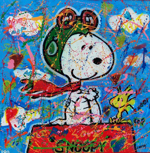 Snoopy pop love Joan Llaverias