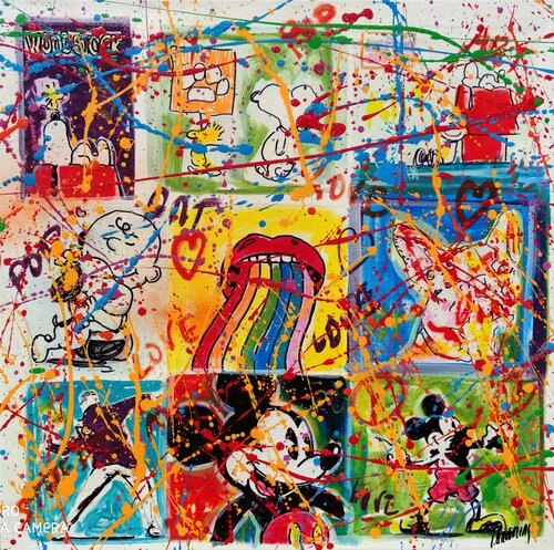 Sunrise pop di Joan Llaverias, Pittura in vendita su Singulart