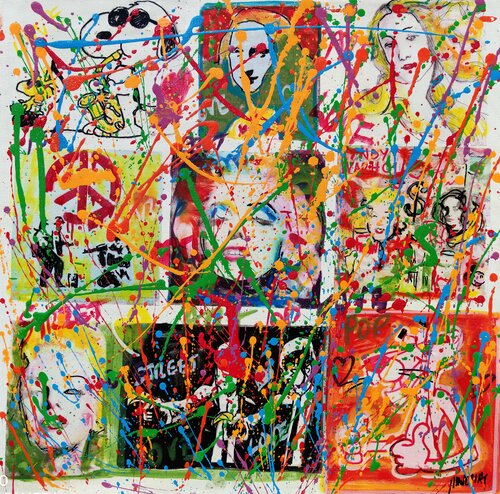 Alegría pop di Joan Llaverias, Pittura in vendita su Singulart