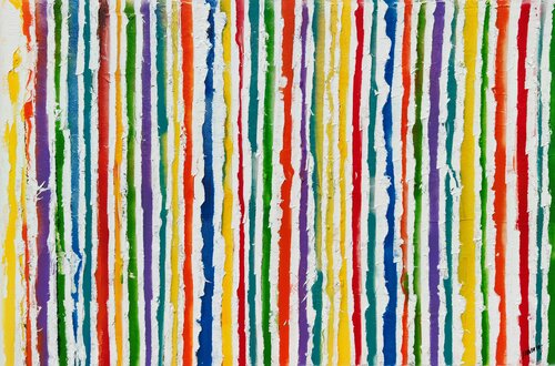 Primavera multicolor di Joan Llaverias, Pittura in vendita su Singulart