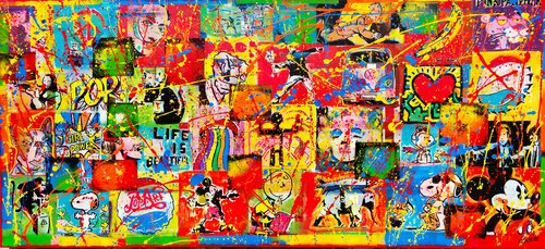 Power pop di Joan Llaverias, Pittura in vendita su Singulart