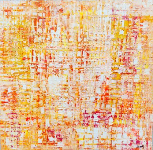 Urban orange zen di Joan Llaverias, Pittura in vendita su Singulart