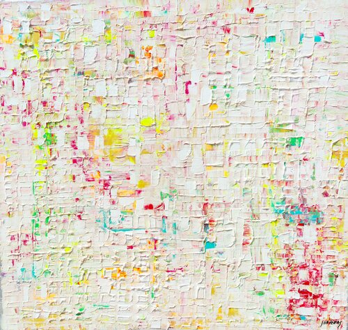 Urban turquesa zen di Joan Llaverias, Pittura in vendita su Singulart