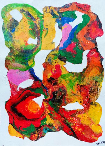 Orgánic Ibiza 4 di Joan Llaverias, Pittura in vendita su Singulart