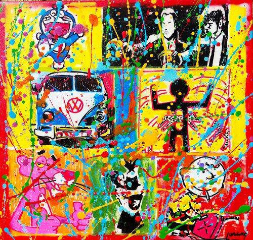 Super pop Doraimon par Joan Llaverias, Peinture en vente sur Singulart