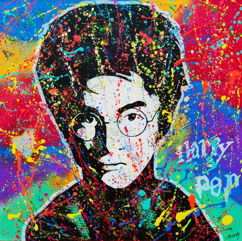 Harry Potter gold de Joan Llaverias, Pintura a la venta en Singulart