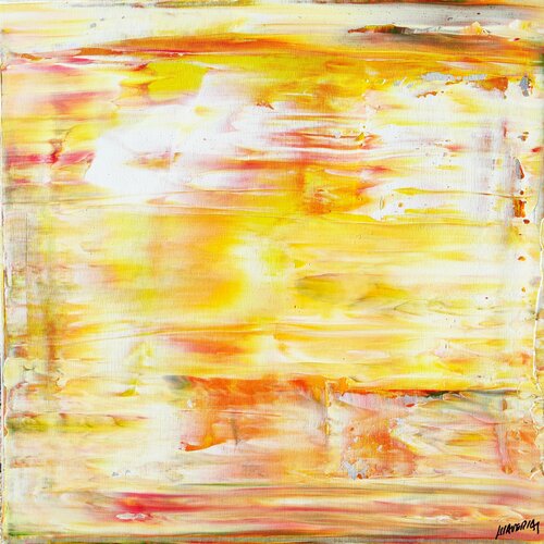 Urban nordik groc de Joan Llaverias, Pintura a la venta en Singulart