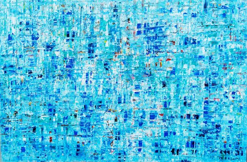 Urban texture lux bleu Joan Llaverias