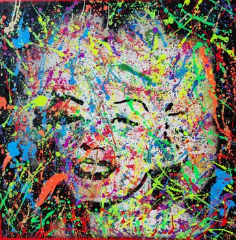 Marilyn fluo Joan Llaverias
