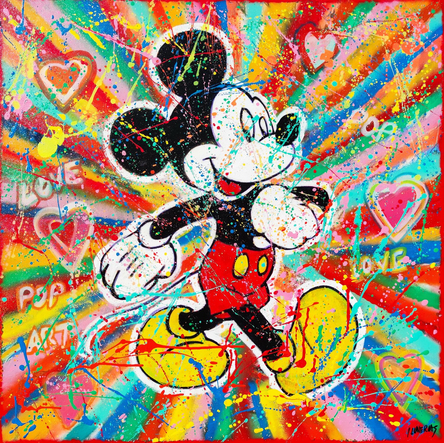 Mickey color pop Joan Llaverias