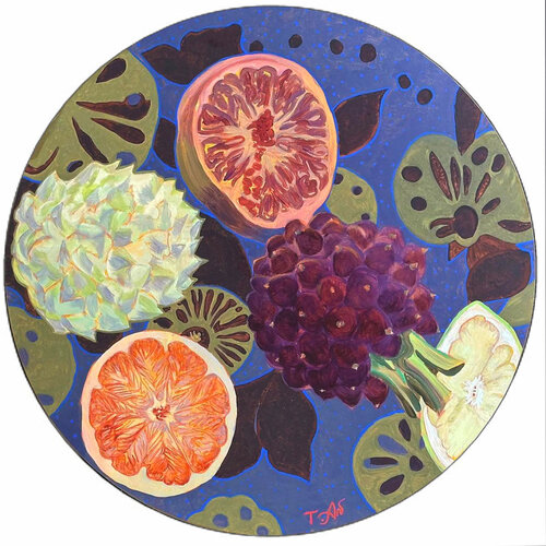 FRUIT BLUES by Tatiana An, Painting for Sale on Singulart