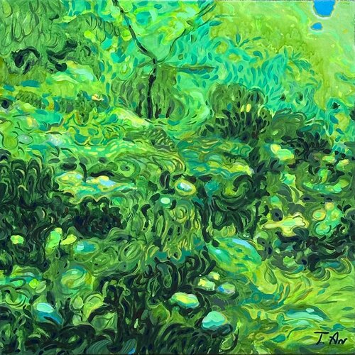 GREN WORLD by Tatiana An, Painting for Sale on Singulart
