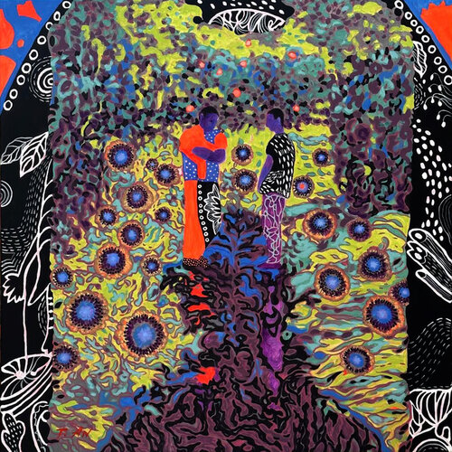 NIGHT TALK by Tatiana An, Painting for Sale on Singulart