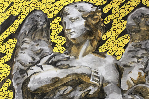 SMILING SILENCE by Tatiana An, Painting for Sale on Singulart