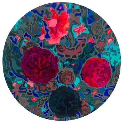 FLOWERS FOR THE GRAND ARTIST by Tatiana An, Painting for Sale on Singulart