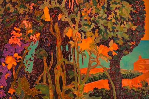 AMBER SUNSET IN ALTEA by Tatiana An, Painting for Sale on Singulart