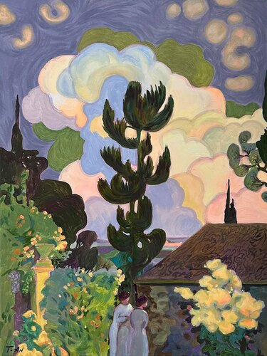 Just a Wonderful Day di Tatiana An, Pittura in vendita su Singulart