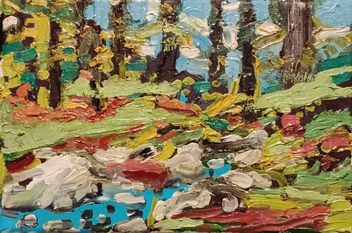 Bach di Johann Groebner, Pittura in vendita su Singulart
