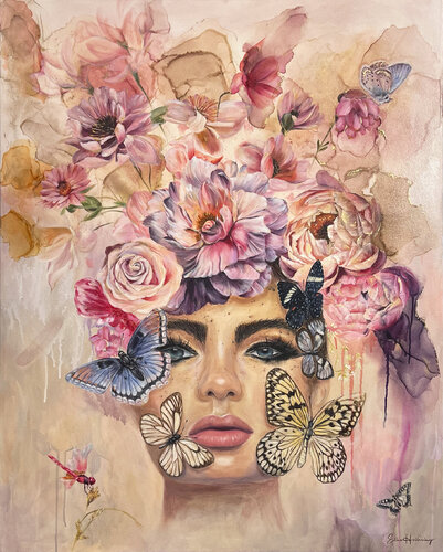 Fleeting Beauty van Ellis Hollering, Schilderij te koop op Singulart