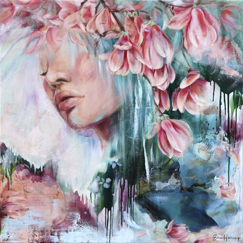 Grow Untamed van Ellis Hollering, Schilderij te koop op Singulart