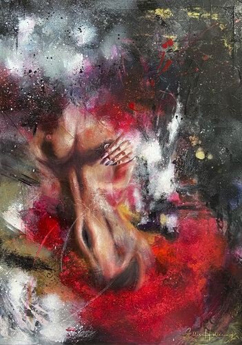 The Unseen Parts di Ellis Hollering, Pittura in vendita su Singulart