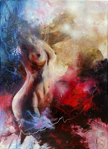 Brand New Me van Ellis Hollering, Schilderij te koop op Singulart