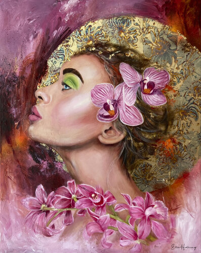 Enchanting Glow di Ellis Hollering, Pittura in vendita su Singulart