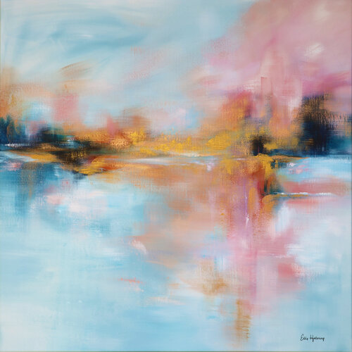 Quiet Arrival di Ellis Hollering, Pittura in vendita su Singulart