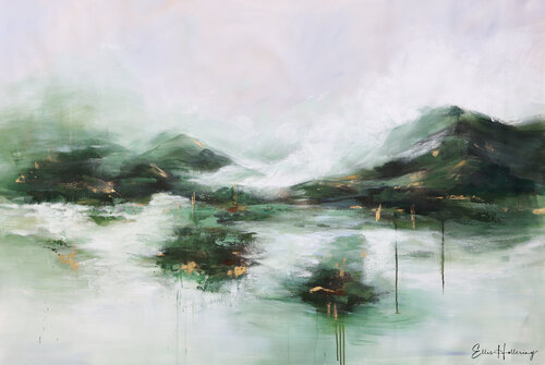 Where the World Softens di Ellis Hollering, Pittura in vendita su Singulart