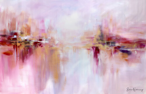 Soft Reflections by Ellis Hollering, Painting for Sale on Singulart