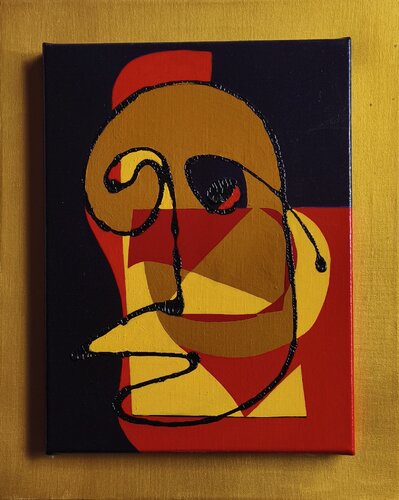 NIETZSCHE de Denise Mastel, Pintura a la venta en Singulart