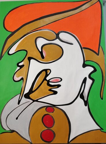 PENSANDO van Denise Mastel, Werk op papier te koop op Singulart