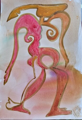 4 - 1373 van Denise Mastel, Werk op papier te koop op Singulart