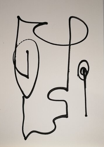 58 by Denise Mastel, Drawing for Sale on Singulart