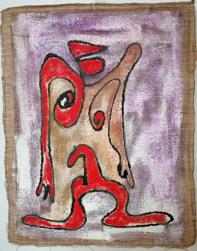 996 CUCCIOLO van Denise Mastel, Schilderij te koop op Singulart