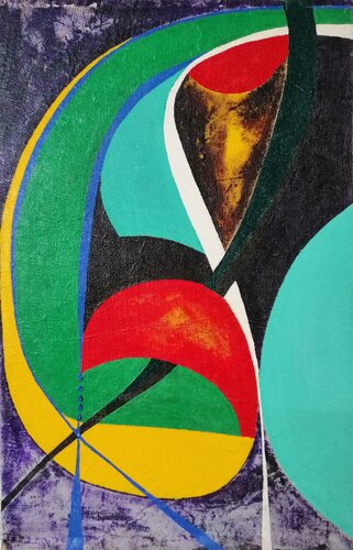 PRIMO GERMOGLIO D'ERBA de Denise Mastel, Pintura a la venta en Singulart