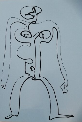 1350 by Denise Mastel, Drawing for Sale on Singulart