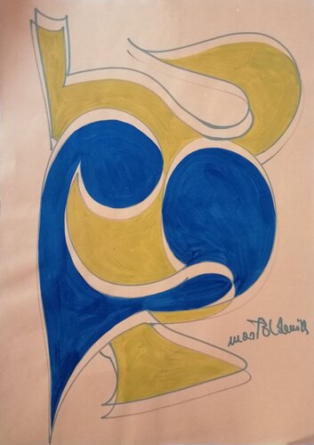 744 95 by Denise Mastel, Work on Paper for Sale on Singulart