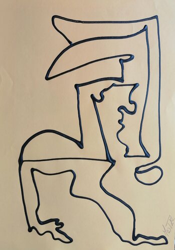 1389 van Denise Mastel, Werk op papier te koop op Singulart