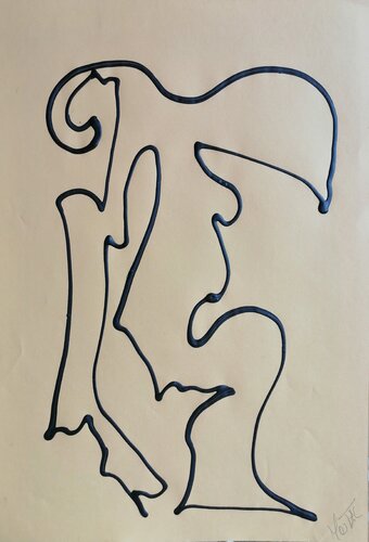 1393 van Denise Mastel, Werk op papier te koop op Singulart