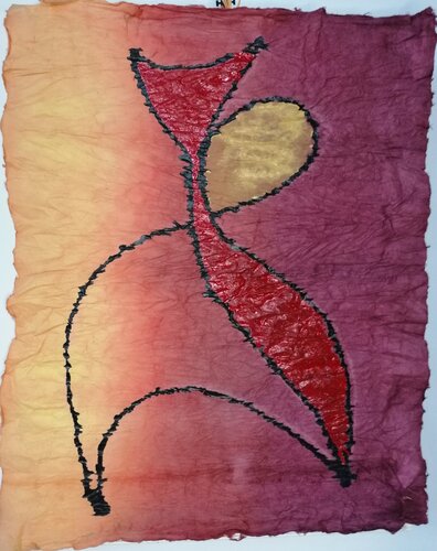 1054 by Denise Mastel, 종이 for Sale on Singulart