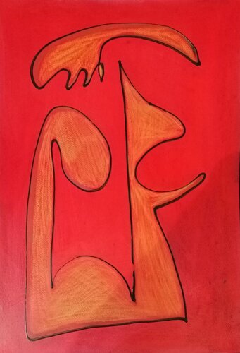 1312 ARES by Denise Mastel, Work on Paper for Sale on Singulart