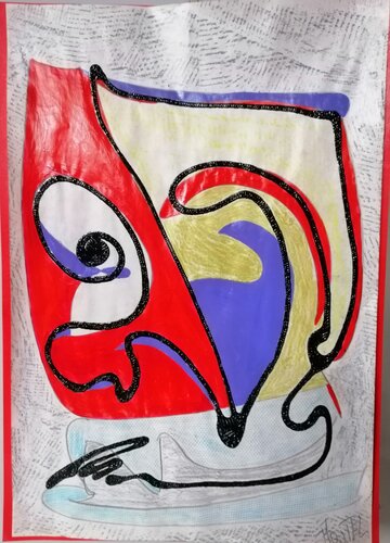PLATONE par Denise Mastel, Œuvre sur papier en vente sur Singulart