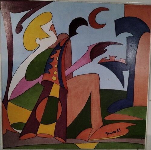 MUSICISTA van Denise Mastel, Schilderij te koop op Singulart