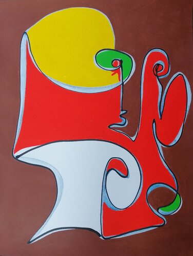 ASCOLTANDO by Denise Mastel, Work on Paper for Sale on Singulart