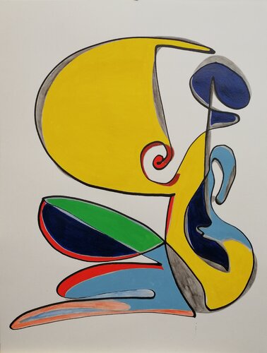 SEQUENZA DI GERMOGLIO by Denise Mastel, Work on Paper for Sale on Singulart