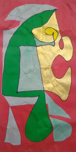 CARIATIDE  -  1408 van Denise Mastel, Werk op papier te koop op Singulart